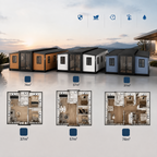 Modulinis namelis 57m² - pritaikytas žiemai