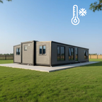 Modulinis namelis 74m² - pritaikytas žiemai