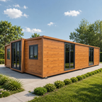 Modulinis namelis 57m² - pritaikytas žiemai