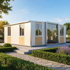 Modulinis namelis 37m² - pritaikytas žiemai