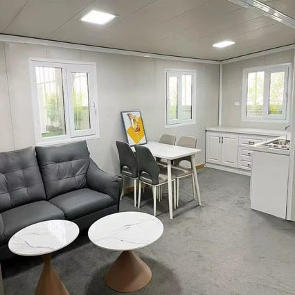 Modulinis namelis 57m² + šildomos grindys