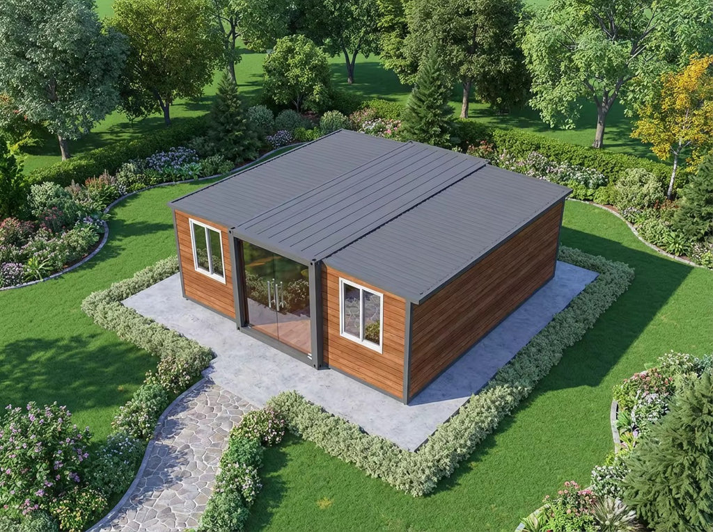 Modulinis namelis 37m² - pritaikytas žiemai