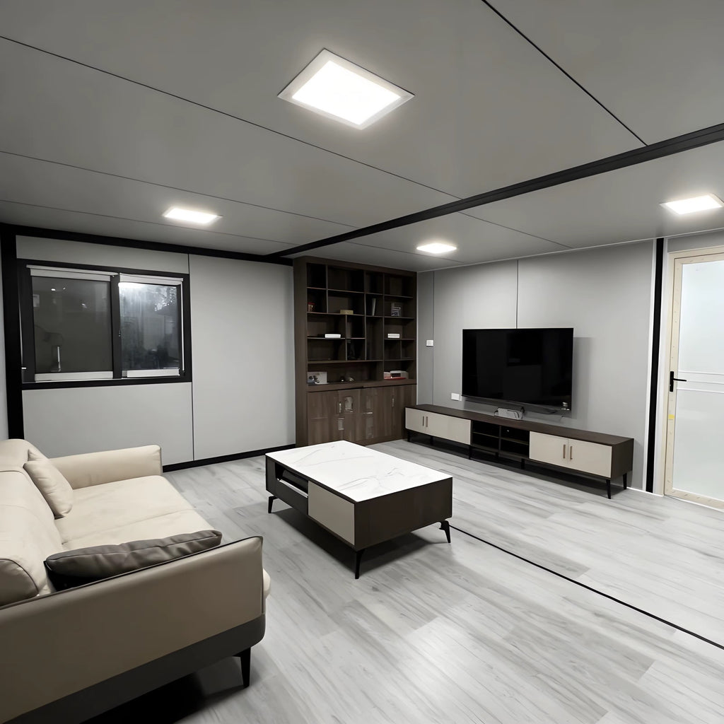 Modulinis namelis 74m² - pritaikytas žiemai