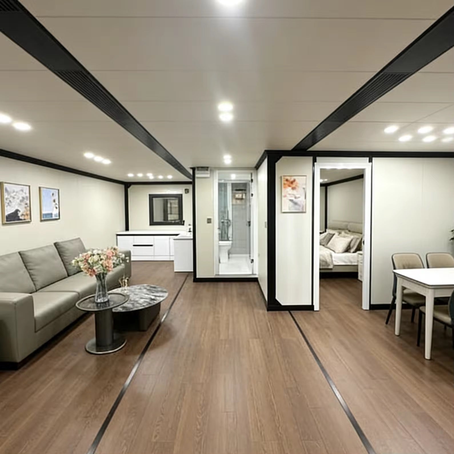 Modulinis namelis 37m²