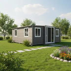 Modulinis namelis 37m² - pritaikytas žiemai