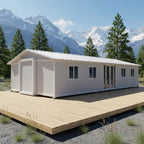 Modulinis namelis 74m² - pritaikytas žiemai