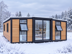 Modulinis namelis 37m² - pritaikytas žiemai