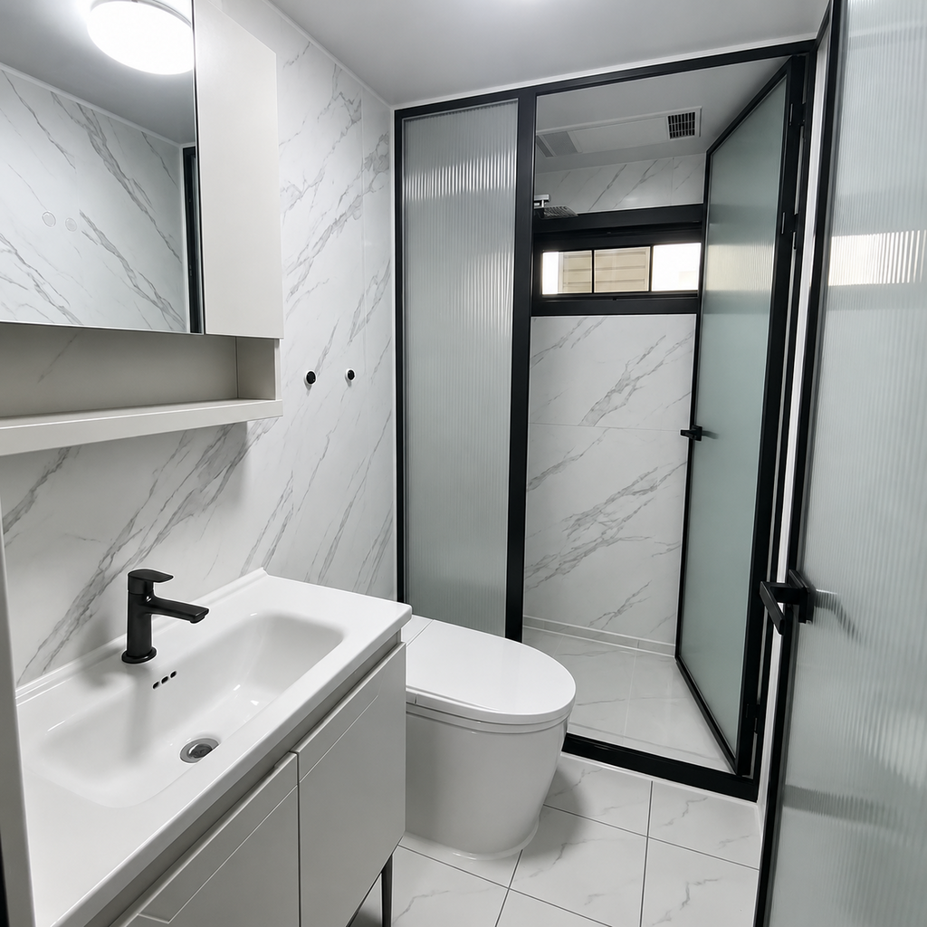 37 m² modulinis namelis su terasa ir lenktu stogu – pritaikytas žiemai