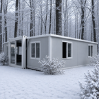 Modulinis namelis 57m² - pritaikytas žiemai