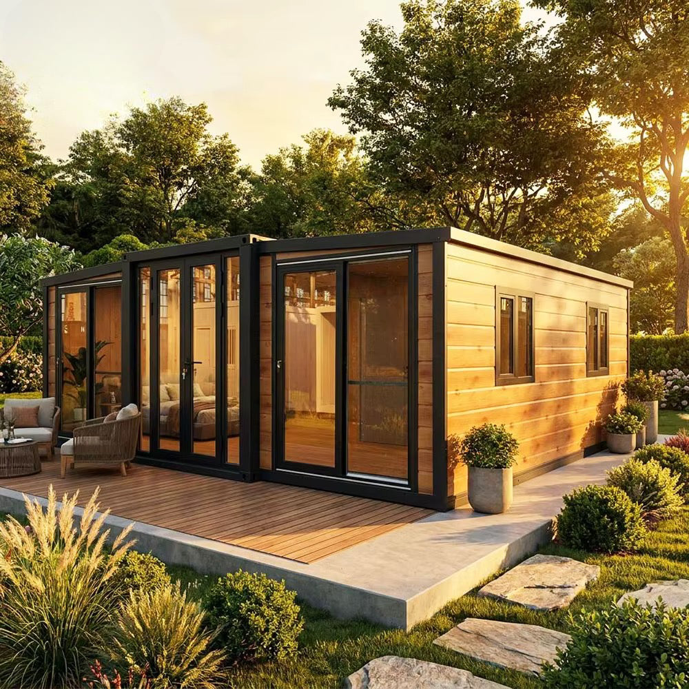Modulinis namelis 37m² - pritaikytas žiemai