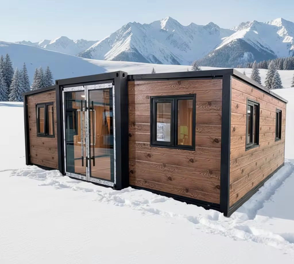 Modulinis namelis 37m² - pritaikytas žiemai