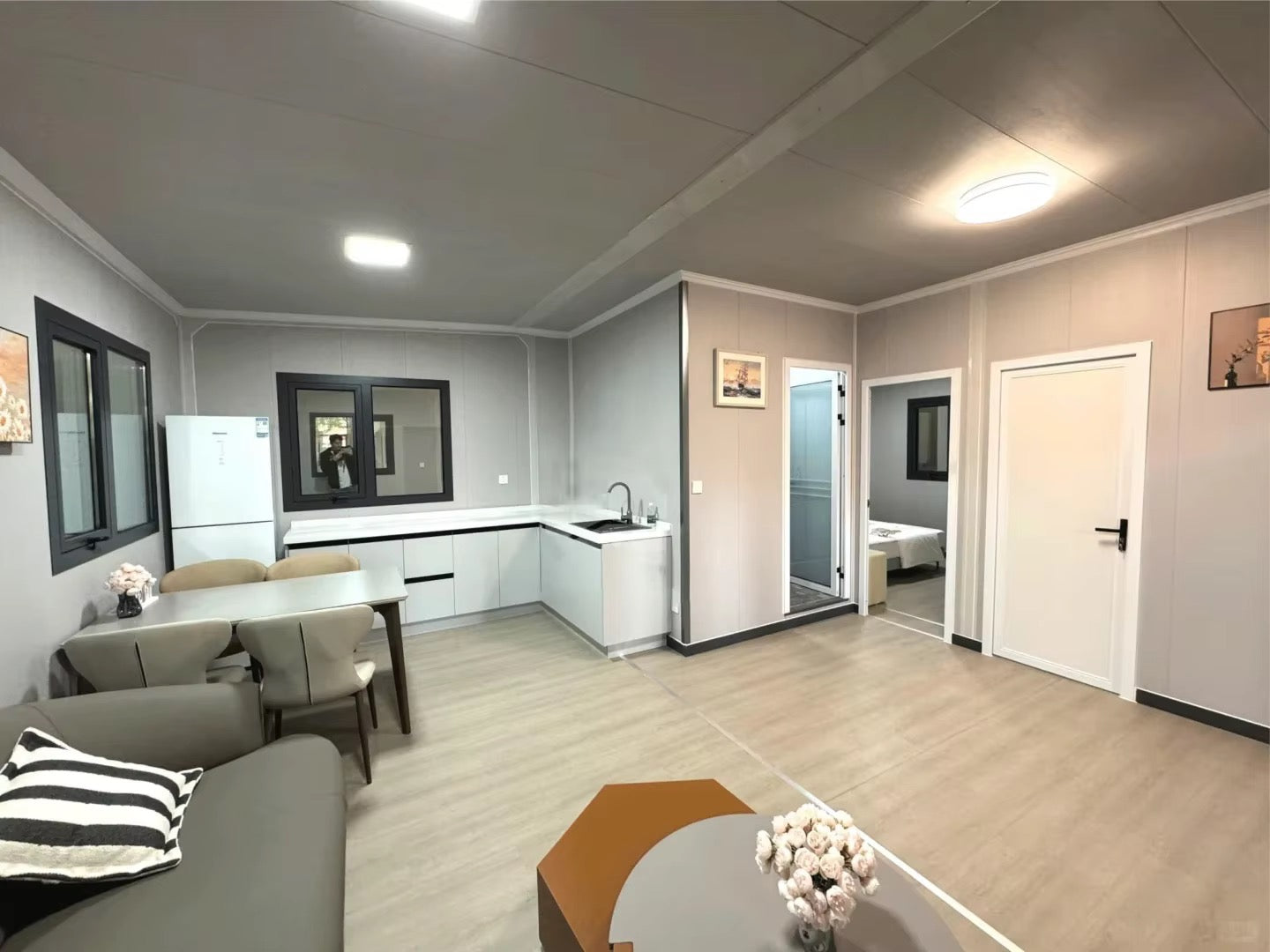 Modulinis namelis 74m² - pritaikytas žiemai