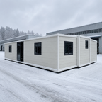 Modulinis namelis 57m² - pritaikytas žiemai