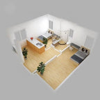 Modulinis namelis 37m²