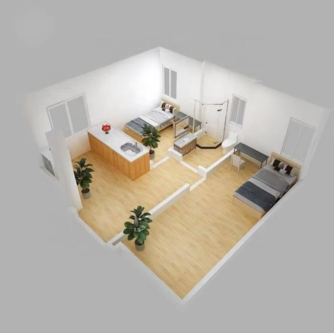 Modulinis namelis 37m²