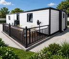Modulinis namelis 74m² - pritaikytas žiemai