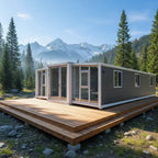 Modulinis namelis 74m² - pritaikytas žiemai