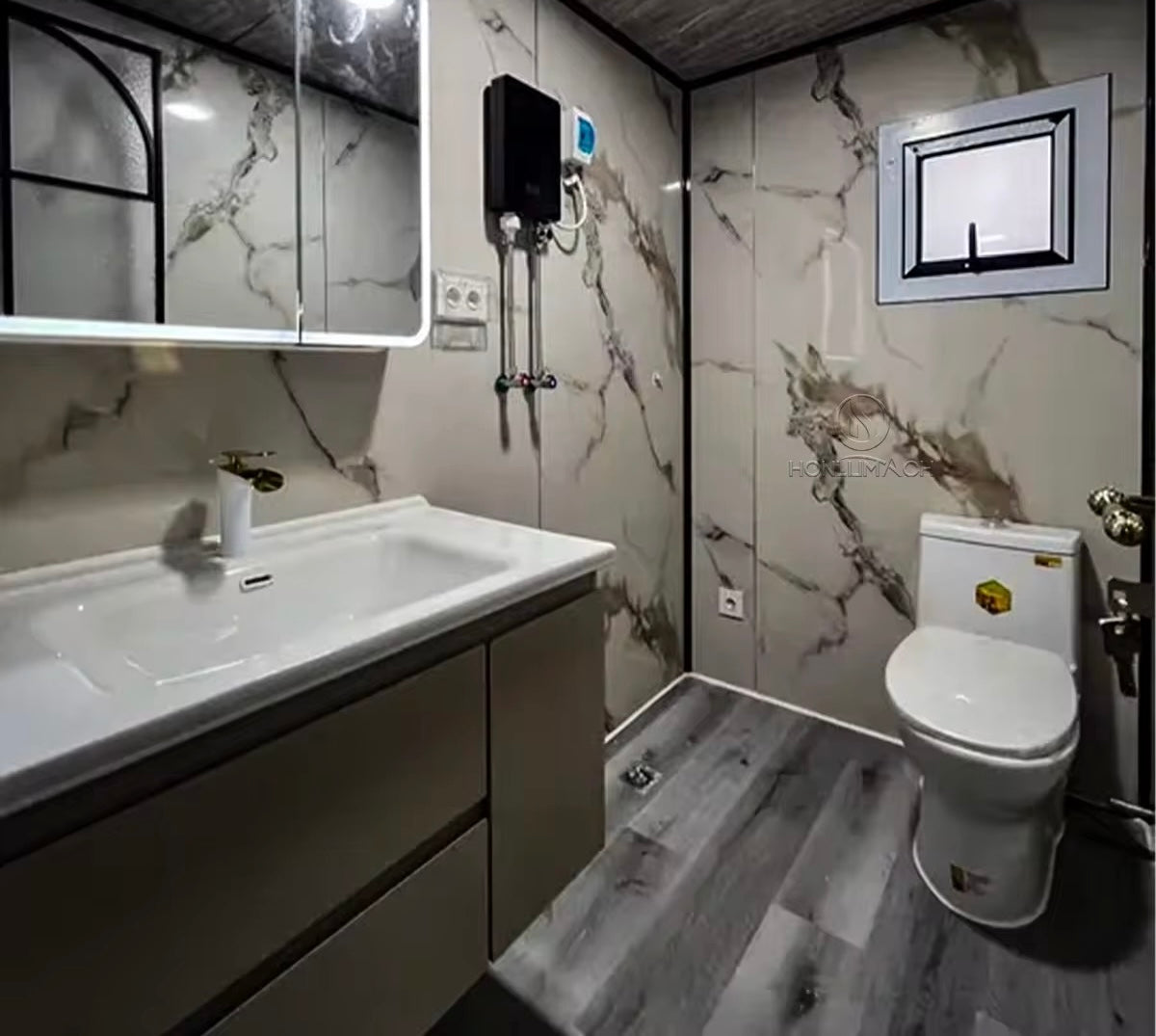 Modulinis namelis 74m² - pritaikytas žiemai