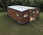 Modulinis namelis 37m² - pritaikytas žiemai