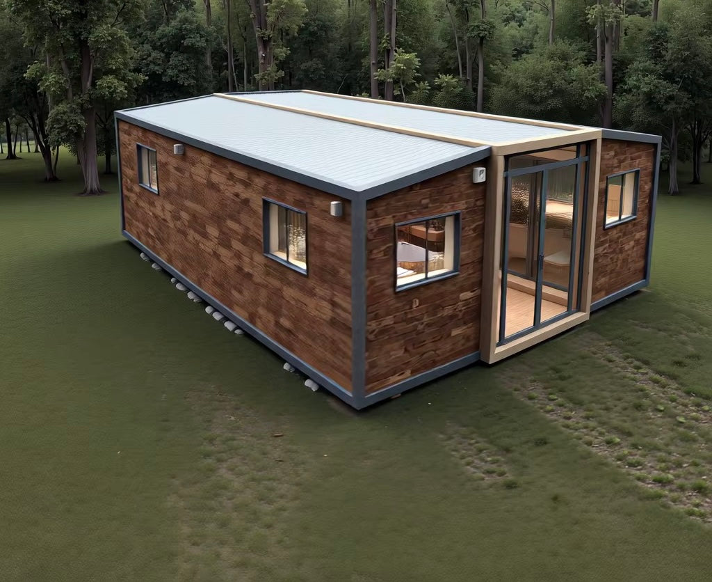 Modulinis namelis 37m² - pritaikytas žiemai