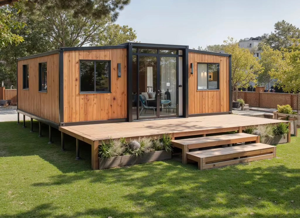 Modulinis namelis 37m² - pritaikytas žiemai