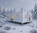 Modulinis namelis 37m² - pritaikytas žiemai