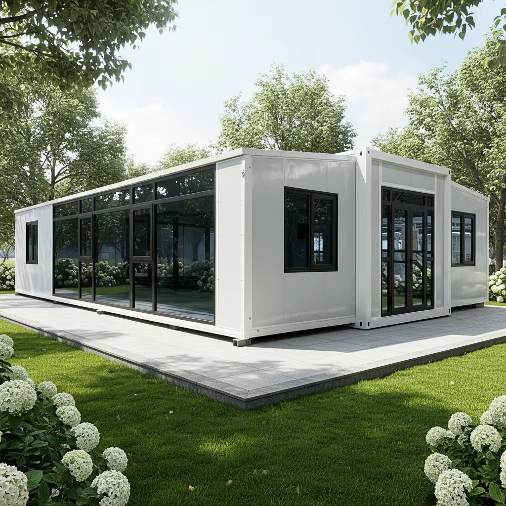 Modulinis namelis 74m² - pritaikytas žiemai
