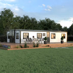 Modulinis namelis 74m² - pritaikytas žiemai