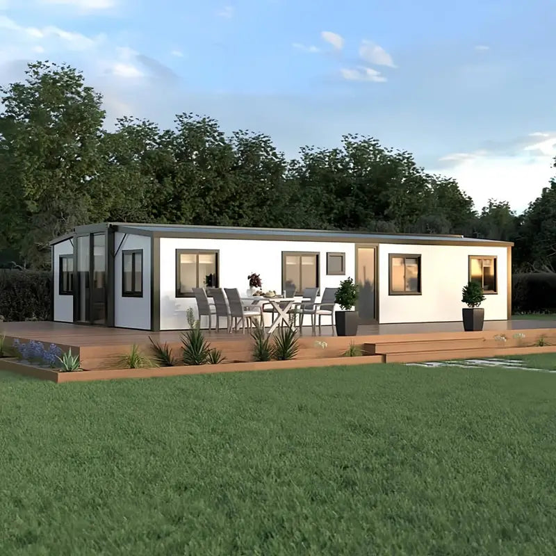 Modulinis namelis 74m² - pritaikytas žiemai