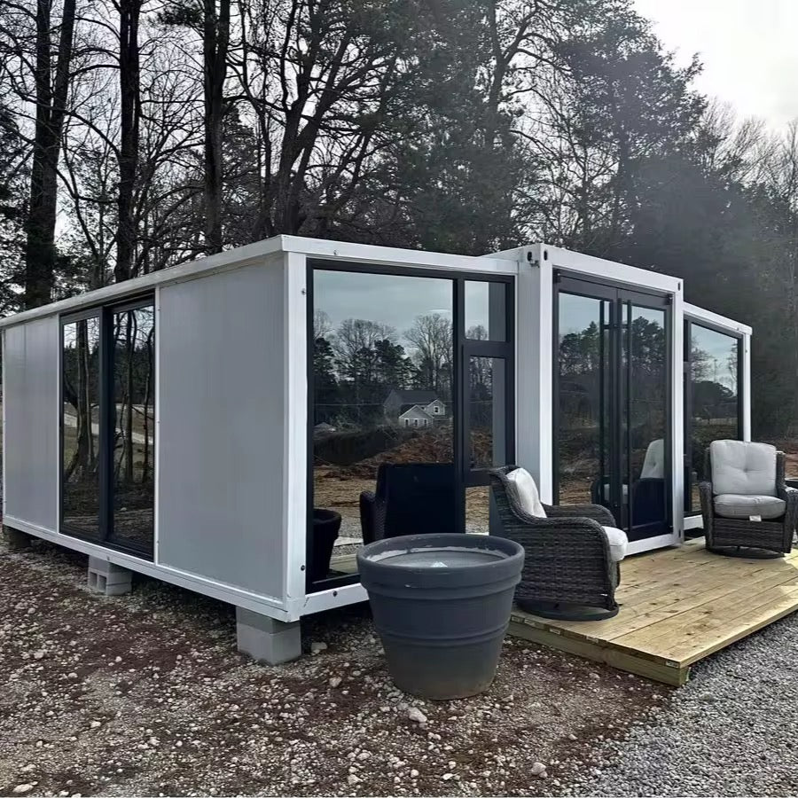 Modulinis namelis 37m² - pritaikytas žiemai