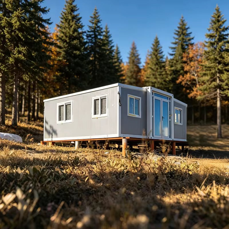 Modulinis namelis 37m² - pritaikytas žiemai