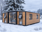 Modulinis namelis 37m² - pritaikytas žiemai