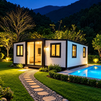 Modulinis namelis 37m² - pritaikytas žiemai