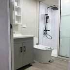 Modulinis namelis + terasa + lenktas stogas 37m²