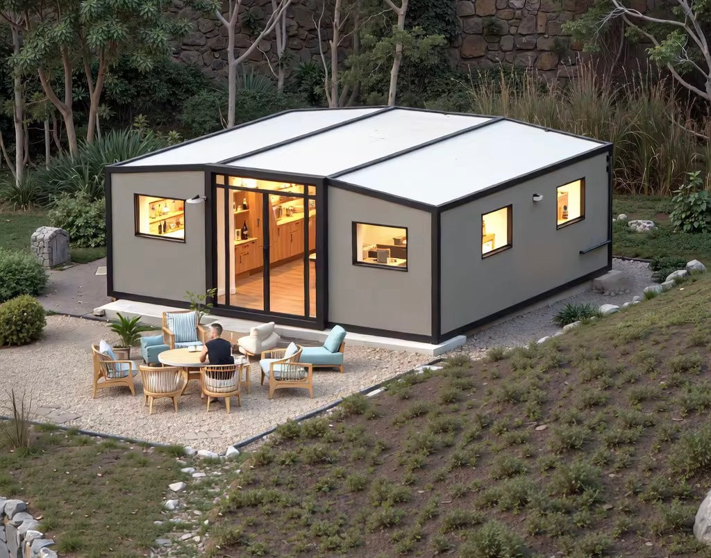 Modulinis namelis 37m² - pritaikytas žiemai