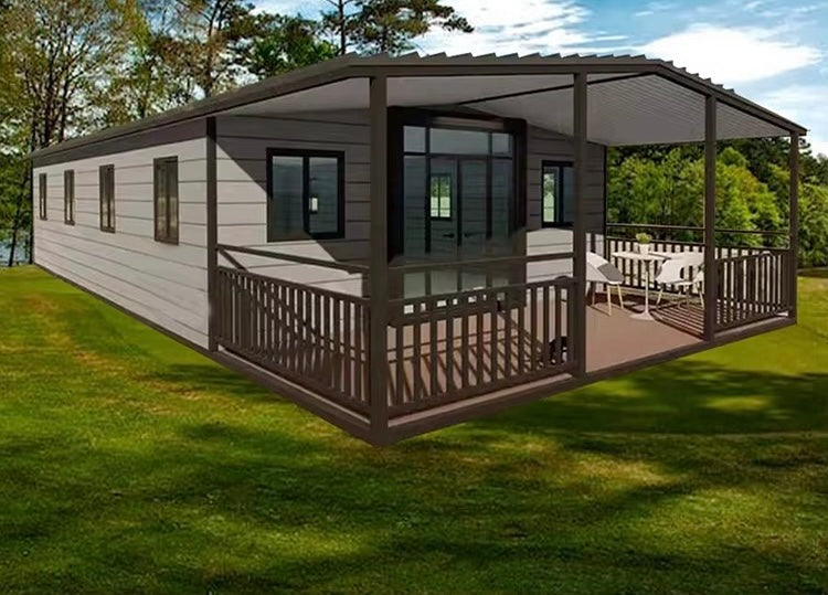 Modulinis namelis + terasa + lenktas stogas 37m²