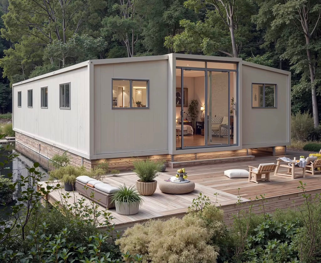 Modulinis namelis 74m² - pritaikytas žiemai