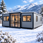Modulinis namelis 37m² - pritaikytas žiemai