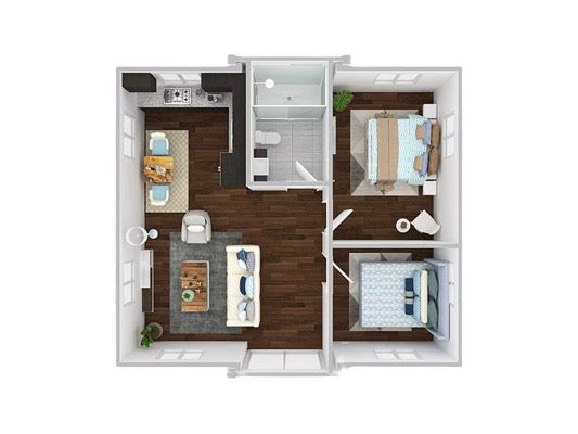 Modulinis namelis 37m²