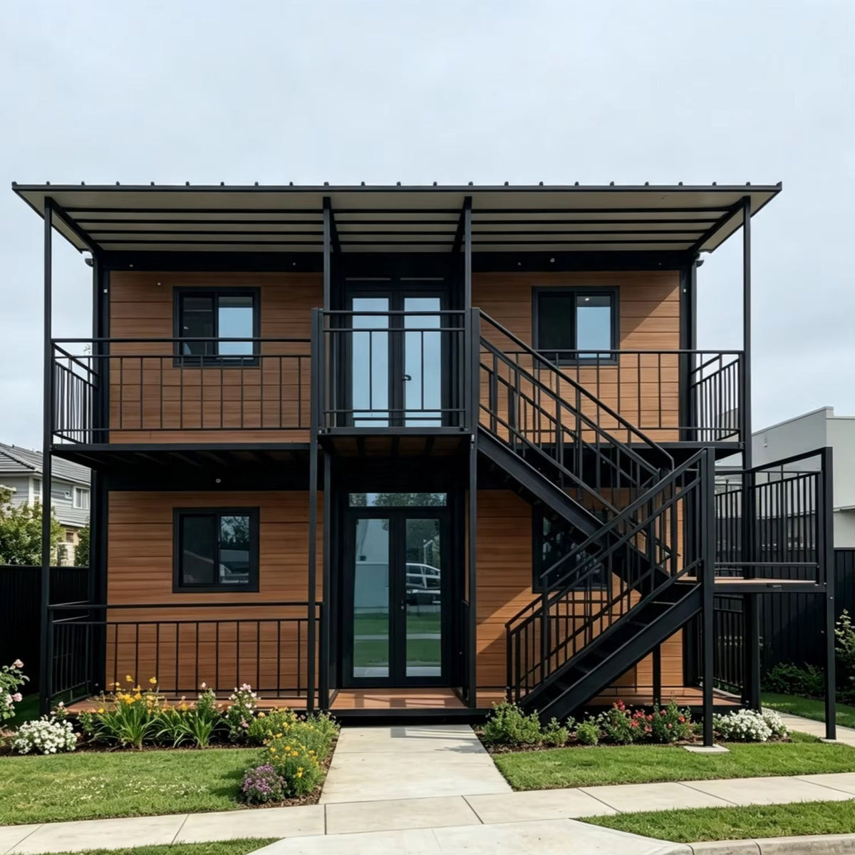 Modulinis namelis 74m² - pritaikytas žiemai