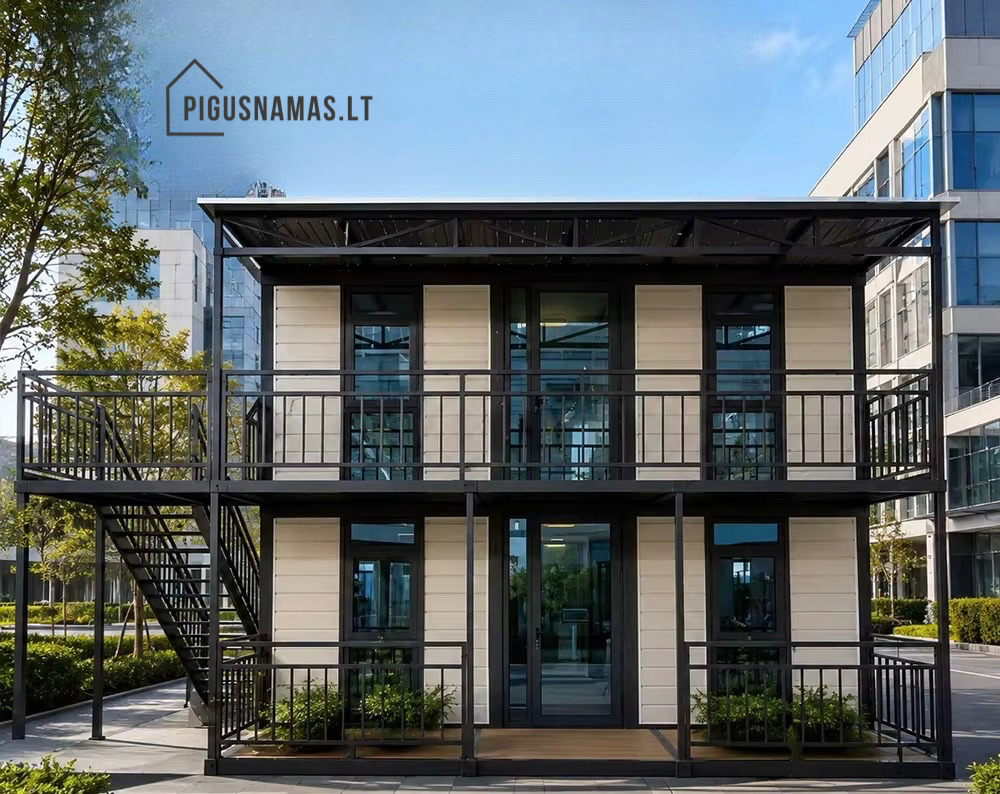 Modulinis namelis 74m²
