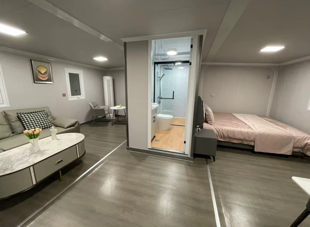 Modulinis namelis 74m² - pritaikytas žiemai
