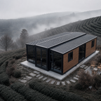 Modulinis namelis 74m² - pritaikytas žiemai