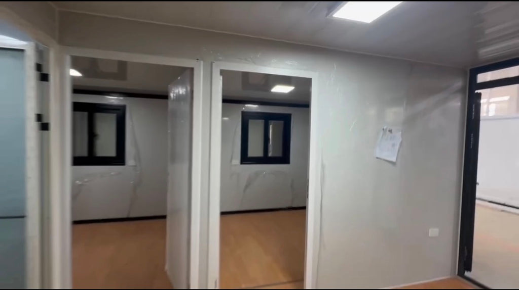 Modulinis namelis su terasa 37 m2